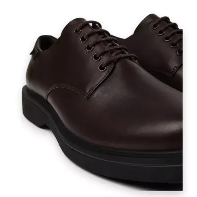 Camper K100998 Norman Deri Kahverengi Erkek Ayakkabı - Camper (1)