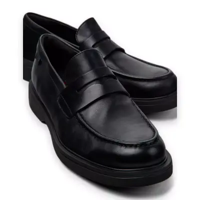 Camper K101001 Norman Klasik Siyah Erkek Ayakkabı - Camper (1)