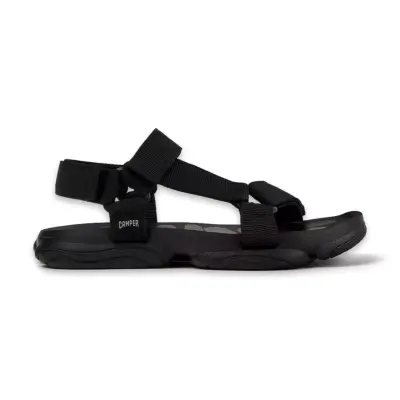 Camper K101048 Karst Sandal Siyah Erkek Sandalet - 1