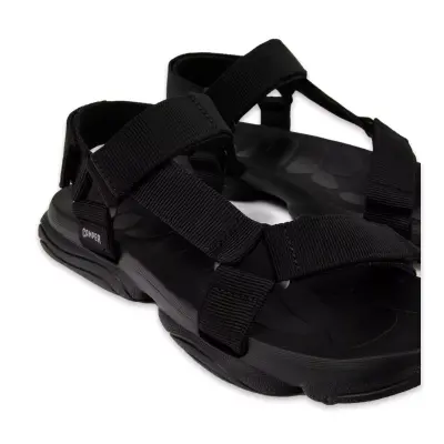 Camper K101048 Karst Sandal Siyah Erkek Sandalet - Camper (1)