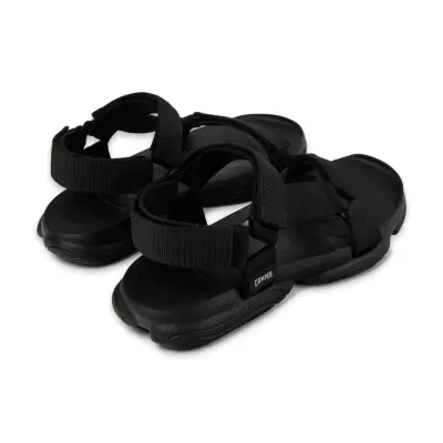 Camper K101048 Karst Sandal Siyah Erkek Sandalet - 4