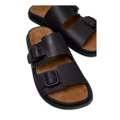 Camper K101091 Lluc Sandal Siyah Erkek Terlik - Camper (1)