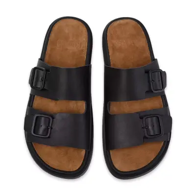 Camper K101091 Lluc Sandal Siyah Erkek Terlik - 3