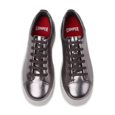 Camper K200645 Runner Up Günlük Sneakers Gümüş Kadın Spor Ayakkabı - 3