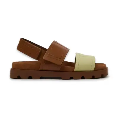 Camper K201323 Brutus Sandal Kahverengi Kadın Sandalet - 1