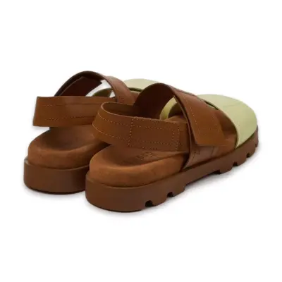 Camper K201323 Brutus Sandal Kahverengi Kadın Sandalet - 4
