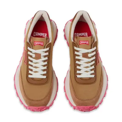 Camper K201462 Drift Trail Sneakers Kahverengi Kadın Spor Ayakkabı - 3