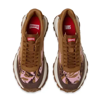 Camper K201462 Drift Trail Sneakers Kahverengi Kadın Spor Ayakkabı - 3
