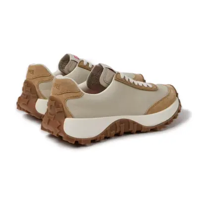 Camper K201586 Drift Trail Sneakers Bej Kadın Spor Ayakkabı - 4