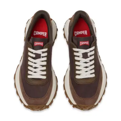 Camper K201586 Drift Trail Sneakers Kahverengi Kadın Spor Ayakkabı - 3