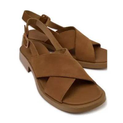 Camper K201600 Dana Günlük Kahverengi Kadın Sandalet - Camper (1)