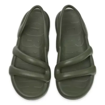 Camper K201636 Kobarah Flat Haki Unisex Sandalet - 3