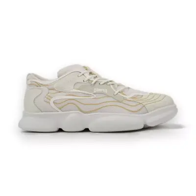 Camper K201694 Karst Günlük Kırık Beyaz Unisex Spor Ayakkabı - 2