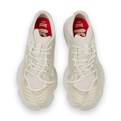 Camper K201694 Karst Günlük Kırık Beyaz Unisex Spor Ayakkabı - 3