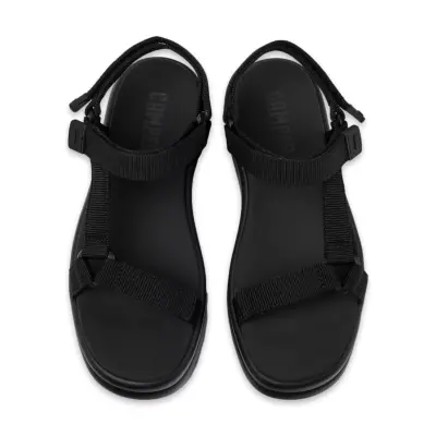 Camper K201726 Pelotas Flota Up Sandals Siyah Kadın Sandalet - 3