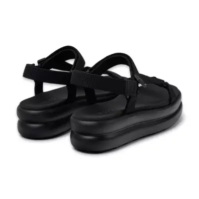 Camper K201726 Pelotas Flota Up Sandals Siyah Kadın Sandalet - 4