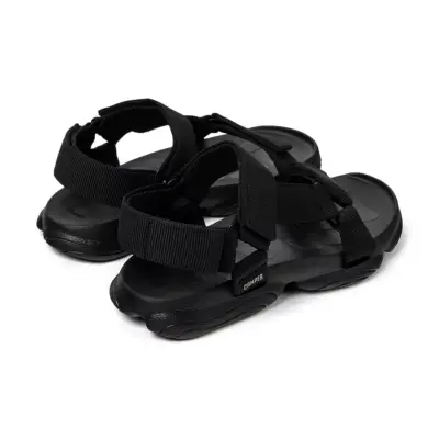 Camper K201794 Karst Sandal Siyah Kadın Sandalet - 4