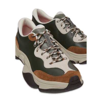 Camper K201836 Karst 2 Sneakers Haki Kadın Spor Ayakkabı 