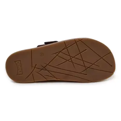 Camper K201881 Lluc Sandal Çift Bant Kahverengi Kadın Terlik - 5