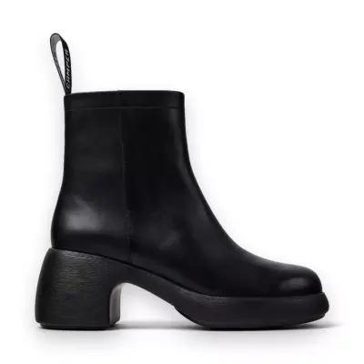 Camper K400784 Thelma Ii Zip Bootie Siyah Kadın Bot - 1