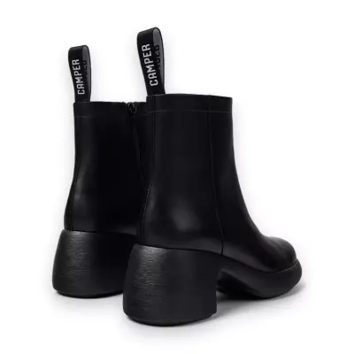 Camper K400784 Thelma Ii Zip Bootie Siyah Kadın Bot - 4