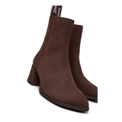Camper K400798 Kora Topuklu Kahverengi Kadın Bot - Camper (1)