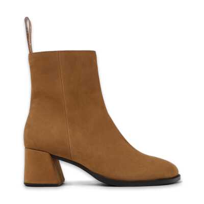 Camper K400798 Kora Topuklu Kahverengi Kadın Bot - Camper