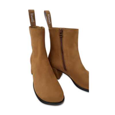 Camper K400798 Kora Topuklu Kahverengi Kadın Bot - Camper (1)