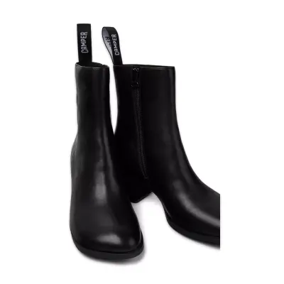 Camper K400798 Kora Topuklu Siyah Kadın Bot - Camper (1)