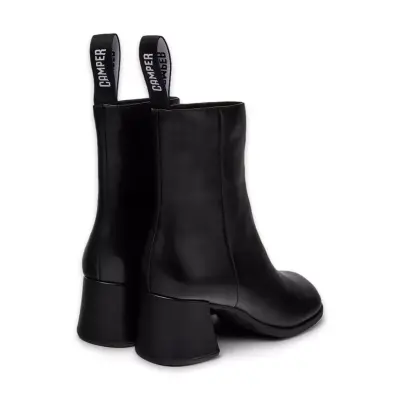 Camper K400798 Kora Topuklu Siyah Kadın Bot - 4