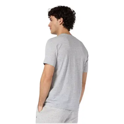 Champion 221814 Script Shop -Sleeve Tee Gri Erkek T-Shirt - Champion (1)