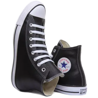 Converse 132169C Chuck Taylor All Star Leather Siyah Unisex Ayakkabı - 3