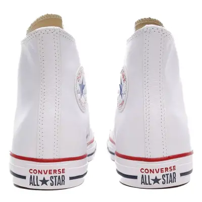 Converse 132169C Chuck Taylor All Star Leather Beyaz Unisex Ayakkabı - 4