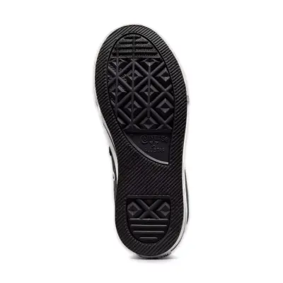 Converse 372859C Chuck Taylor All Star Eva Lift Canvas Platform Siyah-Beyaz Çocuk Spor Aya - 5