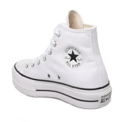 Converse 560845C Canvas Platform Chuck Taylor Unisex Ayakkabı - 4
