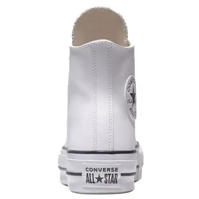 Converse 561676 C Taylor All Star Leather Platform Beyaz Unisex Ayakkabı - 4