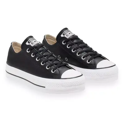 Converse 561680 Chucktaylor All Star Siyah-Beyaz Unisex Ayakkabı 