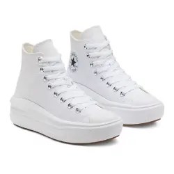 Converse 568497Chuck All Star Move Platform Beyaz Unisex Ayakkabı - 2