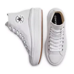 Converse 568497Chuck All Star Move Platform Beyaz Unisex Ayakkabı - 4