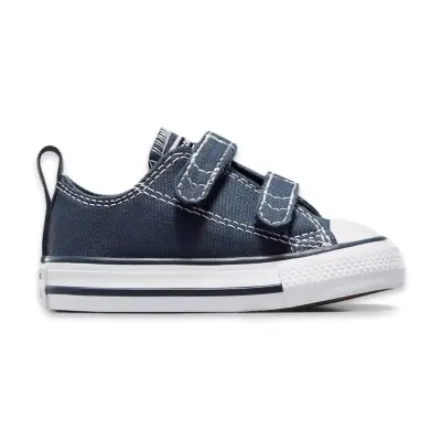 Converse 709447C Chuck Taylor All Star 2V Canvas Sneakers Mavi Çocuk Ayakkabı - 1