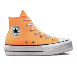 Converse A03052C Ctas Lift Hi Sneakers Turuncu Kadın Ayakkabı - 1