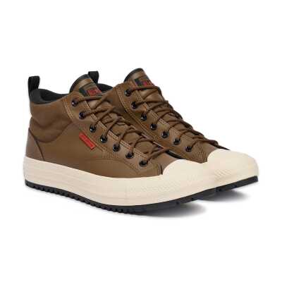 Converse A04477C Chuck Taylor All Star Malden Street Boot Kahve-Beyaz Unisex Bot 