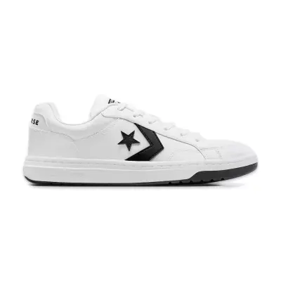 Converse A07517C Pro Blaze V2 Synthetic Leather Sneaker Beyaz-Siyah Unisex Ayakkabı - 1