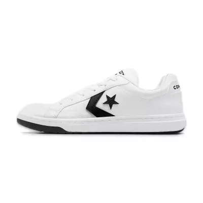 Converse A07517C Pro Blaze V2 Synthetic Leather Sneaker Beyaz-Siyah Unisex Ayakkabı - Converse (1)