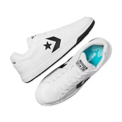 Converse A07517C Pro Blaze V2 Synthetic Leather Sneaker Beyaz-Siyah Unisex Ayakkabı - 3