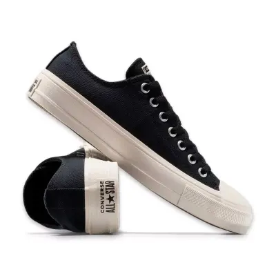 Converse A13261C Chuck Taylor All Star Durable Sneaker Siyah-Beyaz Unisex Ayakkabı - 5