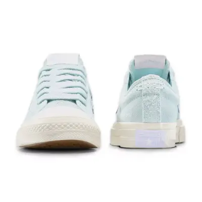 Converse A14992C Star Player 76 Colorful Suede Sneaker Açık Mavi Kadın Ayakkabı - 3