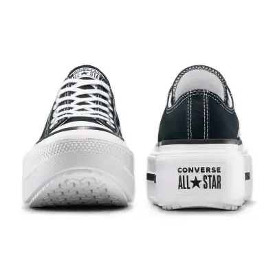 Converse A15490C Chuck Taylor All Star Lift Double Stack Platform Canvas Sneakers Siyah-Be - 4