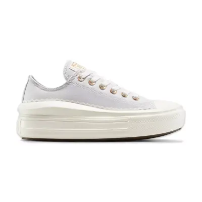 Converse A15494C Chuck Taylor All Star Move Platform Frills Sneakers Açık Gri Kadın Spor A - 1