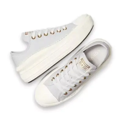 Converse A15494C Chuck Taylor All Star Move Platform Frills Sneakers Açık Gri Kadın Spor A - 3
